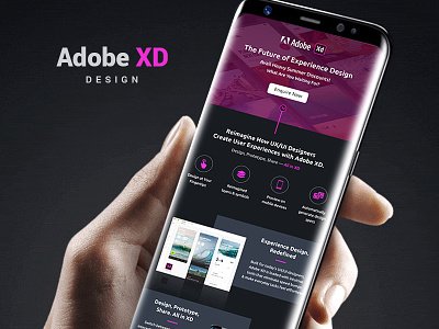 Adobe XD adobe adobe xd creative first shot gradient icons illustration new shot photoshop web design