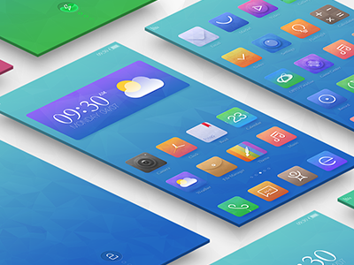 OPPO UI Theme Design icon