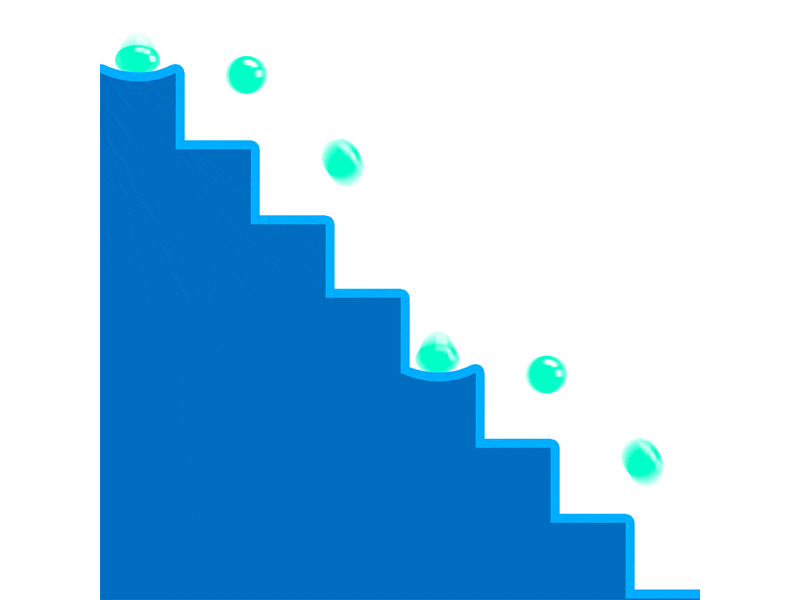 Easings - Motion Beast Homework 5 after affects animated balls easing gif jumping loop loop animation mograph motion beast motion design motion design school motion graphics stairs