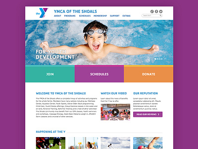 YMCA of the Shoals '14 ui website ymca