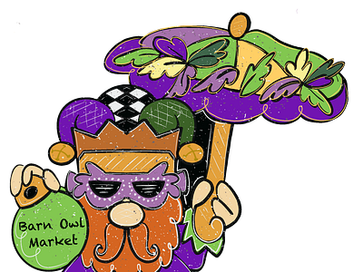 Mardi Gras Gnome