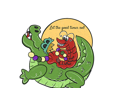 Let the good times roll Alligator and crawfish