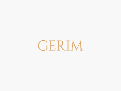 GERIM audit brand company gold logo
