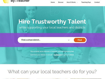 By a Teacher education schools teacher web design website design