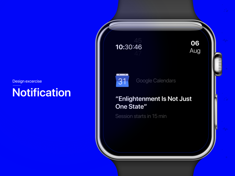 google calendar for apple watch