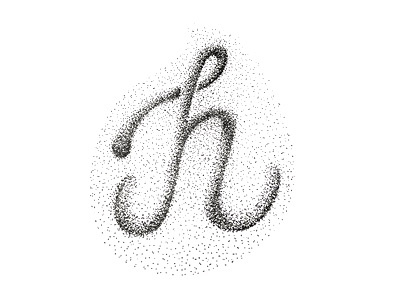 H h handtype illustration ink lettering type typography