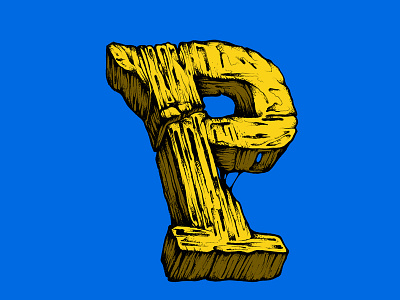 P design illustration lettering type typography