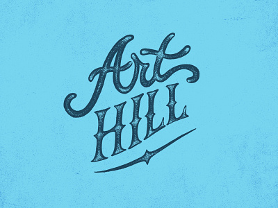 Art Hill art handmade handtype hill illustration lettering type typography