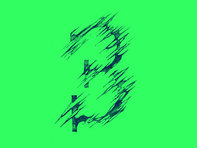 3 . D R I B B B L E . I N V I T E S . 3 blue design drawing green handtype illustration lettering number typography