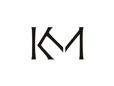 KM monogram