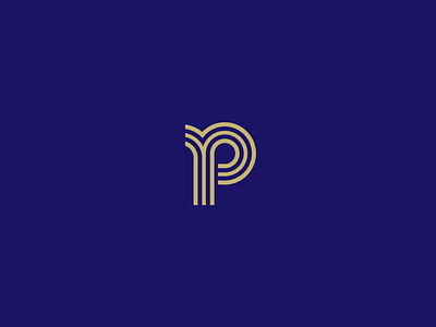 P monogram design logo logodesign monogram type typography