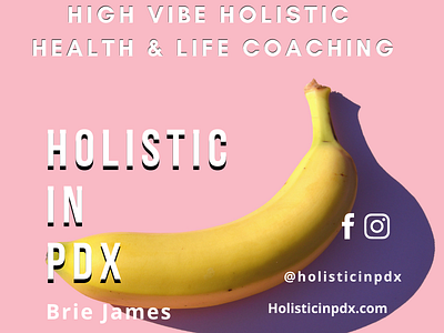 Holistic In PDX branding graphic design