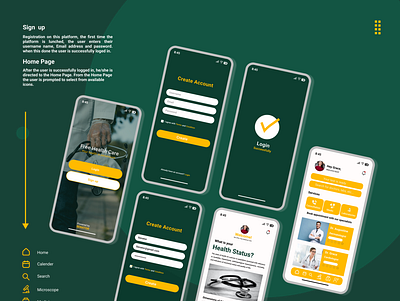 Free medical app figma mobile design ui ui ux ux web design