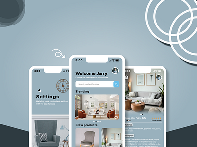 Furniture mobile app