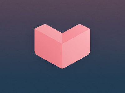 Gifting Website Logo box branding color concept geometric gift heart icon identity logo mark prism