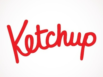 Ketchup Logo brand identity ketchup logo