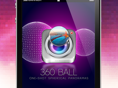 360 Ball Splashscreen 360 ball app appstore camera itunes splashscreen