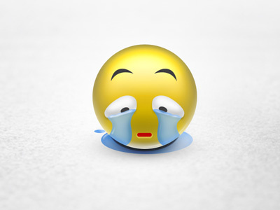 Crying Emoticon crying emoji emoticon emotion smiley