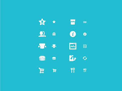 two type icon bigger design icon simple small ui web webdesign