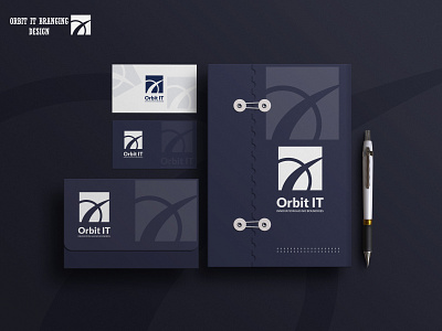 Orbit IT Brand Logo branding graphic design logo