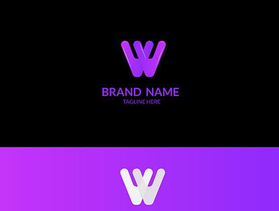 Modern Creative Letter W Logo Design 3d logo app branding design graphic design iconic logo design letter w logo logo modern logo modern w letter logo