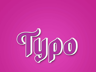 Typo 3D text Design 3d text design graphic design iconic logo design text text effect