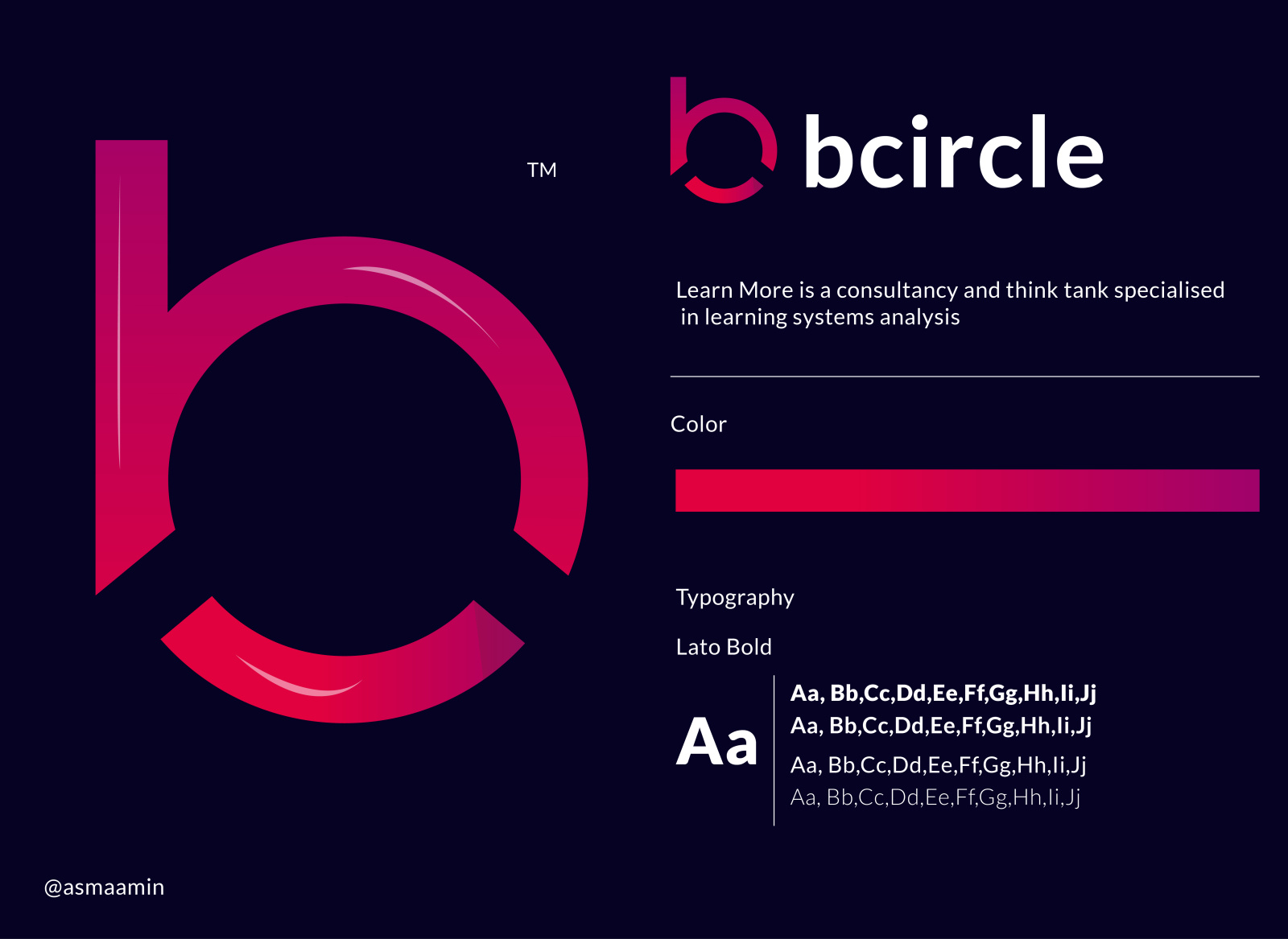 Letter b and Q mark logo design by Asma Amin Logo Designer on Dribbble