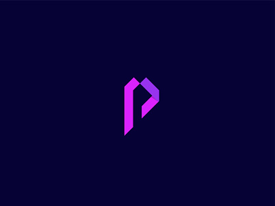 Abstract Letter P