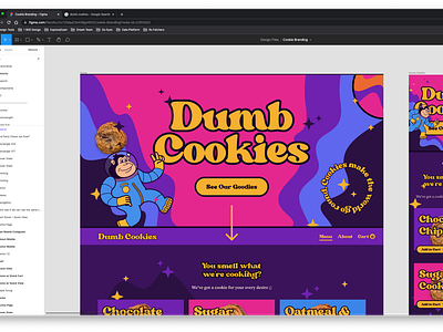 Dumb Cookies - Branding / Website
