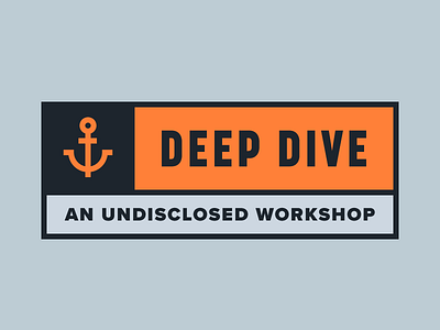 Deep Dive Exploration brand branding illustration logo vector