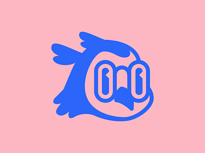Lil owl mascot branding illustration logo vector