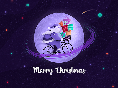 Warmest holiday wishes from outer space