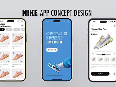 Nike App Design