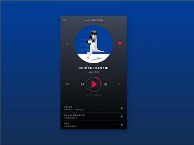 Daily UI #009 Music Player