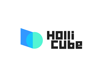 HolliCube logoA design logo