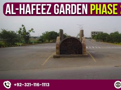 Al Hafeez Garden phase 2 2 al garden hafeez phase