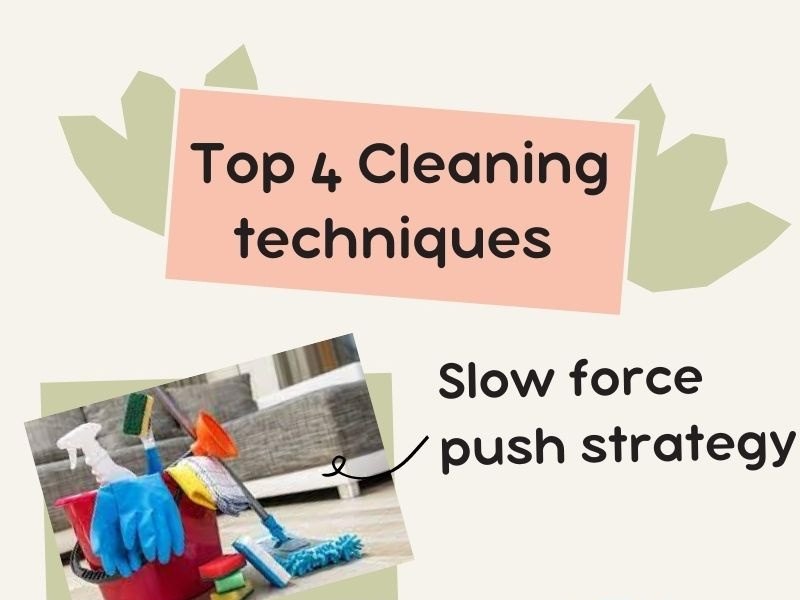 Top 4 Cleaning techniques used by the top house cleaning service by