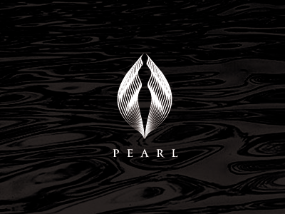 Pearl line logo pearl shell women