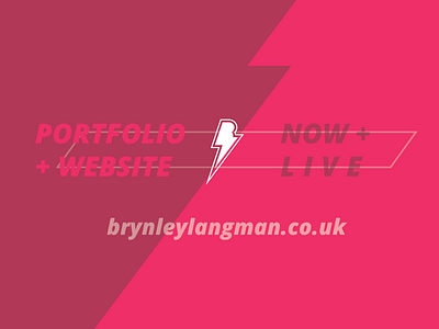 Going live in 3, 2, 1... animation design designer live pink portfolio portfolio website ui ux web website