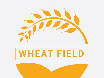 Wheat Field Logo Design 3d animation branding graphic design logo motion graphics ui