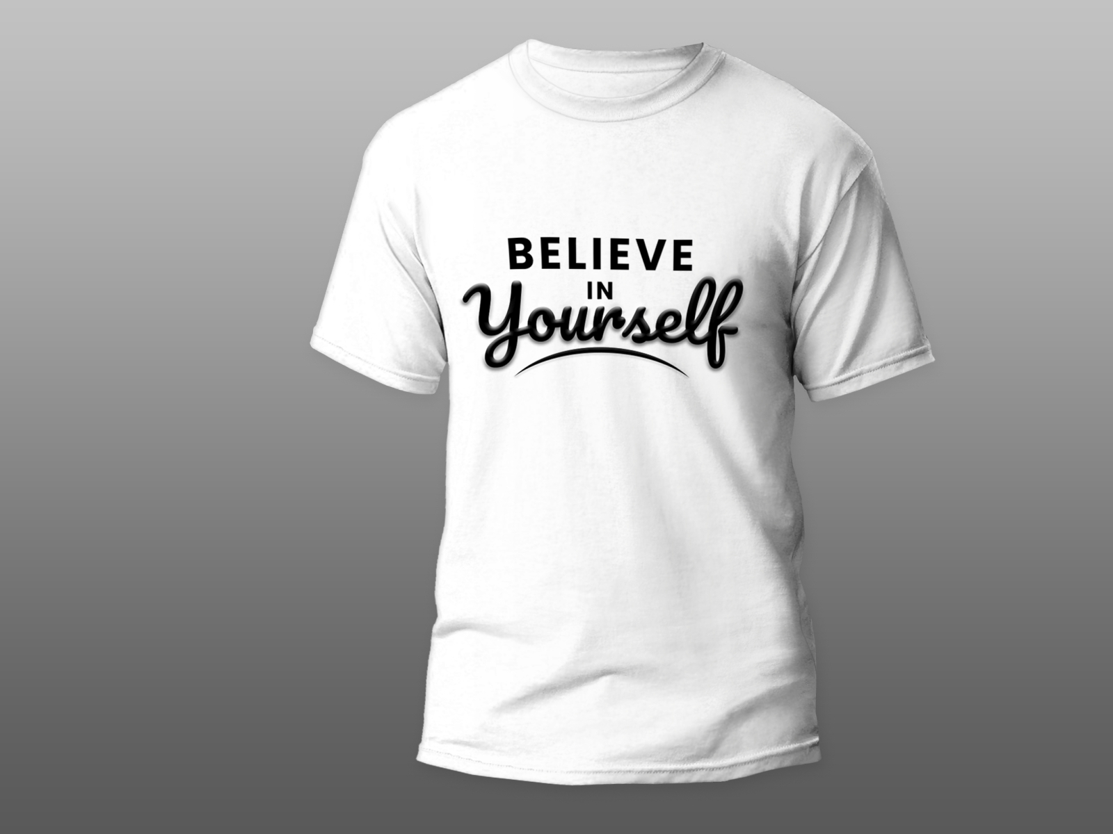 Believe In Yourself T-Shirt Design by Graphic soft on Dribbble