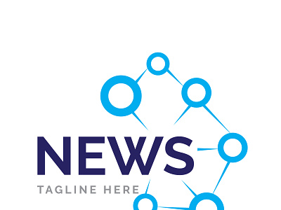 News Logo Design branding graphic design logo