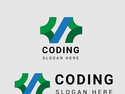 Coding Logo Design 3d animation branding coding logo design graphic design logo motion graphics ui
