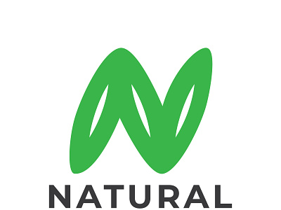 Natural Vector Logo Design Template branding design graphic design illustration logo vector