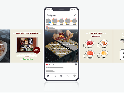 Takoyaki Instagram Feed Design