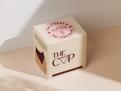 Packaging Design for Menstrual Cup branding design graphic design illustration logo typography vector