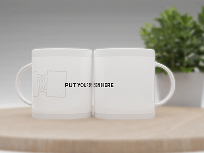 Mug mockup☕ 3d 3d mockup blender coffee mug custom design logo mockup mug nice custom