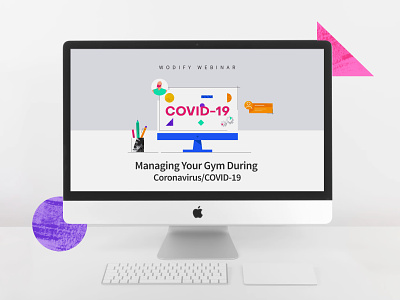 Webinar Series branding coronavirus covid 19 covid19 design flat graphic identity illustration layout minimal visual webinar