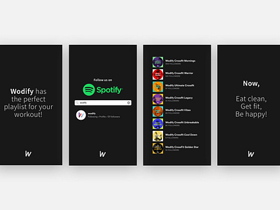 Wodify's Spotify playlists