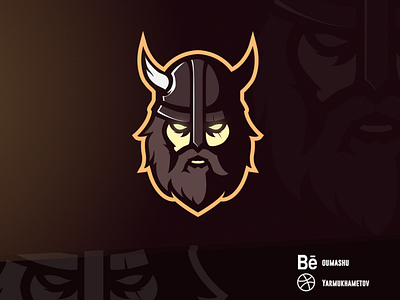 Viking mascot branding emblem game gaming icon illustration logo mascot team logo vector viking